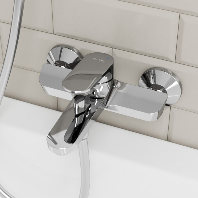 Смеситель для ванны Volle Franco Chrome 1541.030101, фото 3