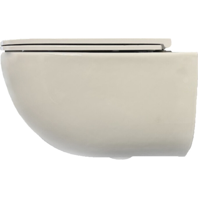 Безободковый подвесной унитаз Volle Cante 2.0 Vortice 1312.001000 (воронкообразный, с сиденьем), фото 2