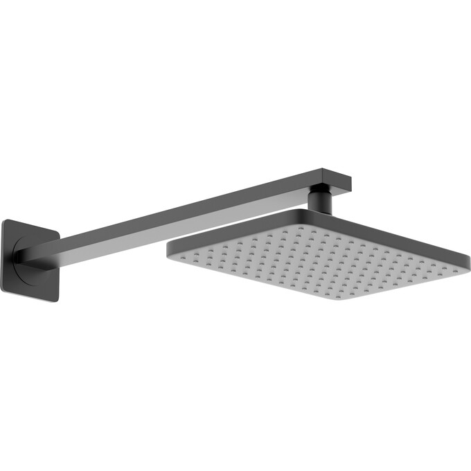 Душевая система Imprese Bilovec Black Matt t03000910SQС (черная матовая, скрытого монтажа), Цвет производителя: черный матовый, фото 3