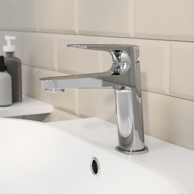 Смеситель для умывальника Volle Franco Chrome 1541.010101, фото 3