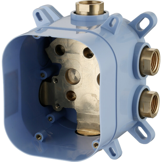 Змішувач прихованого монтажу для ванни з термостатом Imprese Bilovec Chrome f04600901AB (хром, внутрішня частина в комплекті), Колір виробника: хром, фото , изображение 3