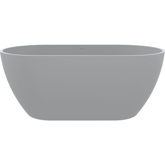 Каменная ванна Miraggio Greenland Mirasoft 8814525 (155x80 см, белая матовая, отдельностоящая), Доступные размеры: 155 x 80, Технология производства: Mirasoft Technology, Цвет производителя: белый матовый, фото 3