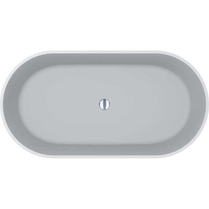 Каменная ванна Miraggio Greenland Mirasoft 8814525 (155x80 см, белая матовая, отдельностоящая), Доступные размеры: 155 x 80, Технология производства: Mirasoft Technology, Цвет производителя: белый матовый, фото 2