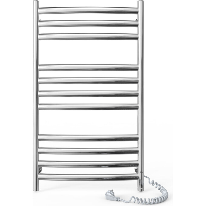 Электрический полотенцесушитель Laris Классик Премиум П11 S3 73207805 (500x900, хром/белый/черный/золото/бронза, правый, сенсорный, с таймером), фото 2