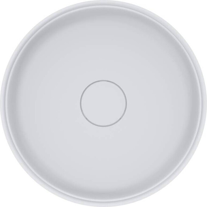 Раковина Miraggio Moon Miramarble Matt 0000675 (40 см, біла матова, чаша), Технологія виробництва: Miramarble Matt, Колір виробника: білий матовий, фото , изображение 3