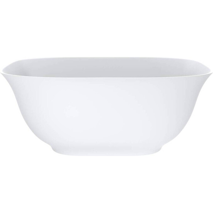 Каменная ванна Miraggio Santorini Mirasoft 0002409 (164x80 см, белая матовая, отдельностоящая), Технология производства: Mirasoft Technology, Цвет производителя: белый матовый, фото 3