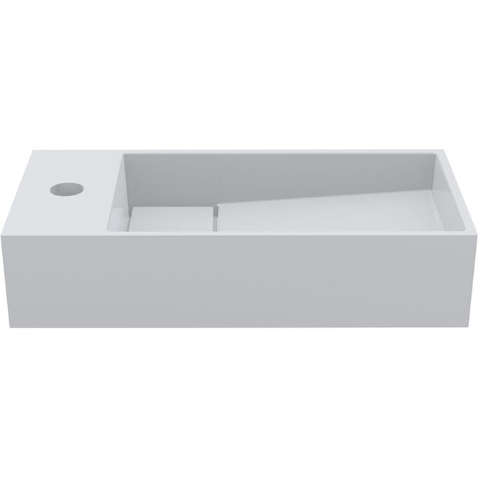 Умивальник Miraggio Toni 450 R Miramarble 8814210 (45x22 см), Доступні розміри: 45 x 22 R, Технологія виробництва: Miramarble, фото , изображение 6