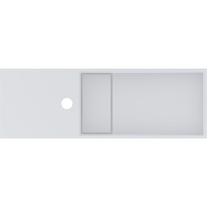 Умивальник Miraggio Toni 650 Miramarble 8814587 (65x22 см, з крилом), Доступні розміри: 65 x 22, Технологія виробництва: Miramarble, фото , изображение 7