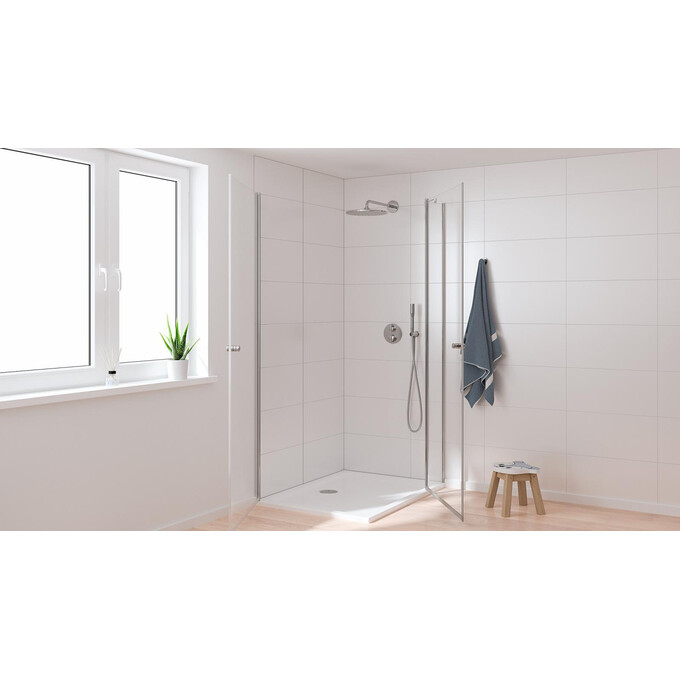 Душова система з термостатом Grohe Grohtherm Rainshower Mono 310 Chrome 34869000 (прихованого монтажу), фото , изображение 5