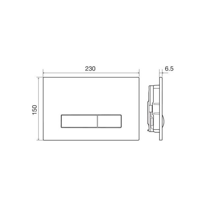 Комплект унитаз с инсталляцией 3 в 1: подвесной унитаз с сиденьем Volle Cadiz Rimless 1339.001000 + инсталляция Imprese I-Frame i9120C + клавиша смыва Imprese i5900C, фото 6