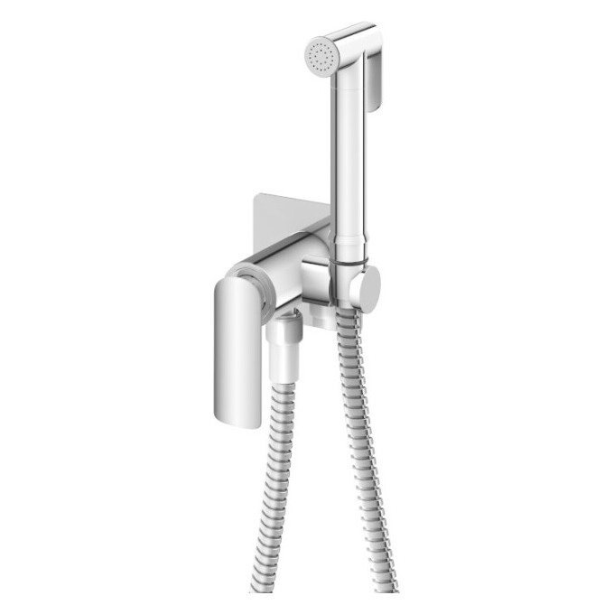 Гигиенический душ со смесителем Kohlman Experience Chrome QW135E, фото 