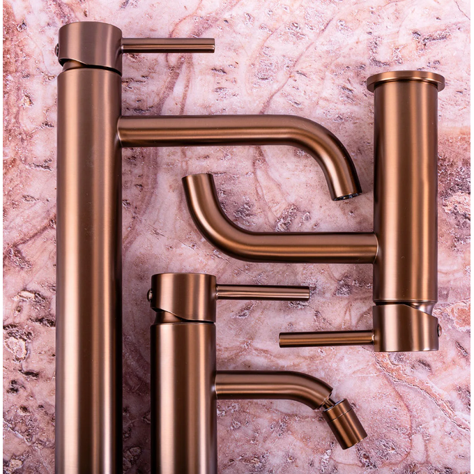 Смеситель для биде Rea Lungo Brushed Copper REA-B1116 (брашированный медный), фото 2