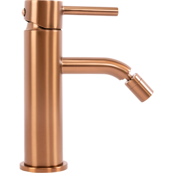 Смеситель для биде Rea Lungo Brushed Copper REA-B1116 (брашированный медный), фото 4