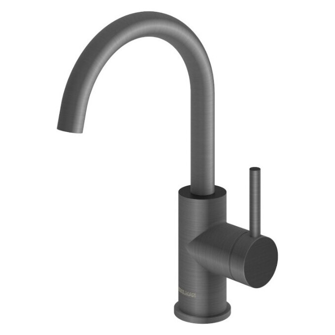 Смеситель для кухни Kohlman Axel Graphite QB150AG (графитовый), Цвет производителя: графит, фото 