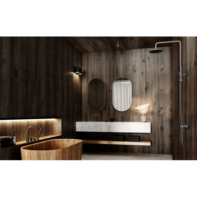 Смеситель для умывальника Kohlman Axel Graphite QB100AG (графитовый), Цвет производителя: графит, фото 2