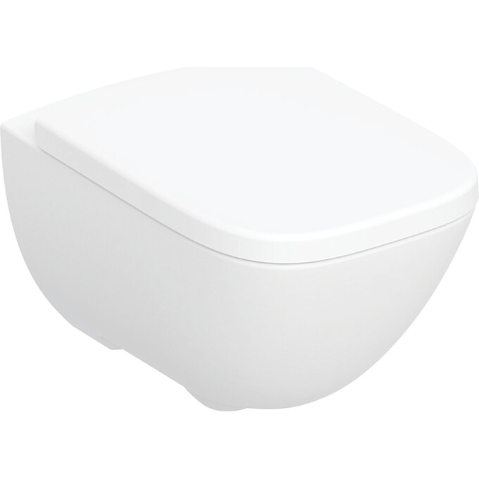 Комплект унитаз с инсталляцией 3 в 1 Geberit: подвесной унитаз с сиденьем Modo Rimfree 502.827.00.1 + инсталляция DuofixBasic Delta 458.103.00.1, фото 2