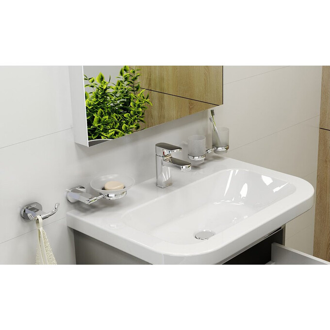 Крючок для ванной Ravak Chrome CR 100.00CR (X07P186, двойной), фото 2