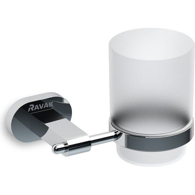 Стакан для зубных щеток Ravak Chrome CR 210.00CR (X07P188, настенный), фото 