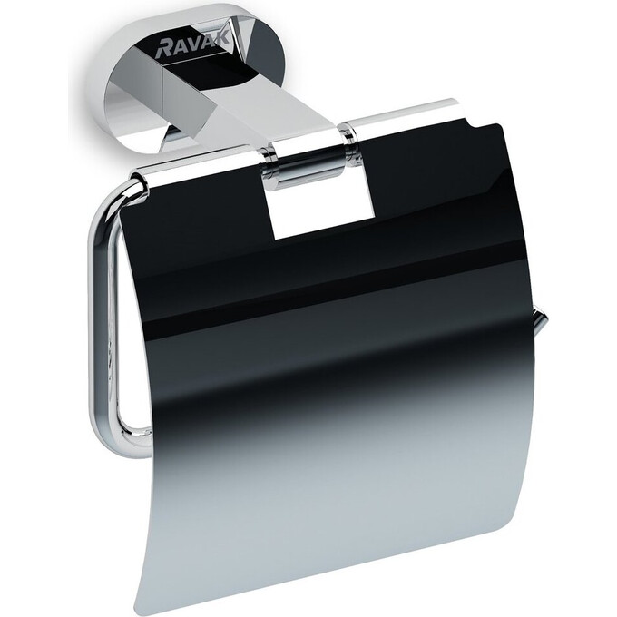 Держатель туалетной бумаги Ravak Chrome CR 400.00CR (X07P191, с крышкой), фото 