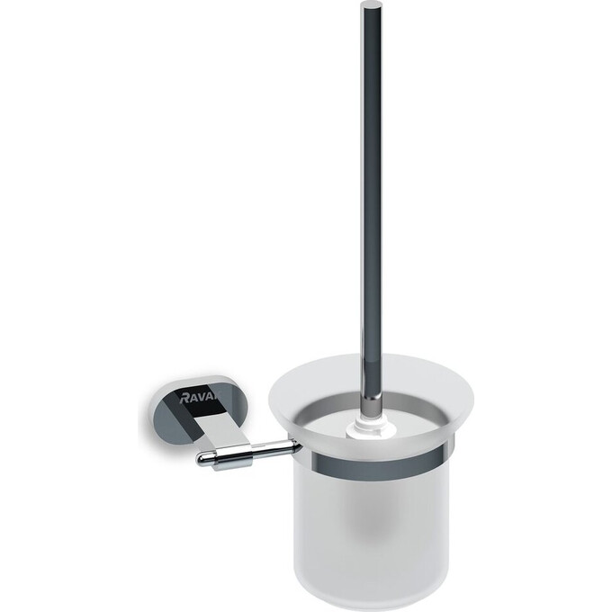 Ершик для унитаза Ravak Chrome CR 410.00CR (X07P196, настенный), фото 