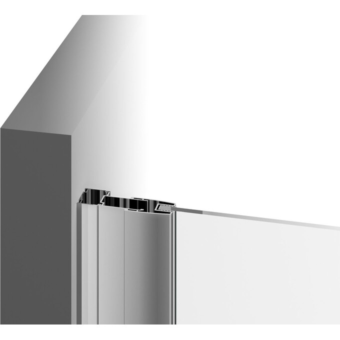 Неподвижная часть душевой кабины Ravak Blix BLPS-90 (9BH70C00Z1, 90 см, стекло прозрачное, профиль хром), Доступные размеры: 90, Цвет производителя: прозрачное стекло, отделка хром, фото 4