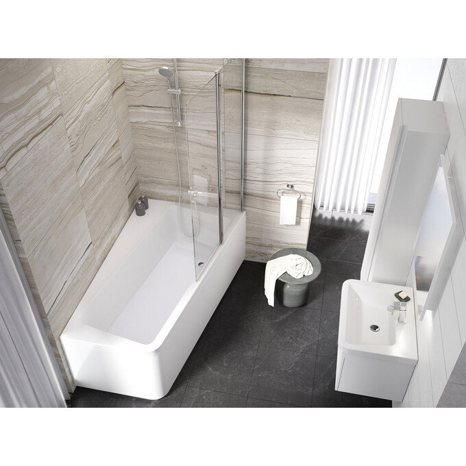 Акриловая ванна Ravak 10° R C821000000 (170x100 см, угловая, правая), Доступные размеры: 170 x 100 R, фото 2