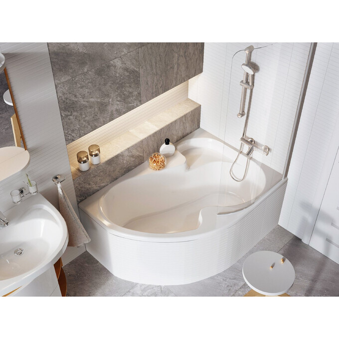 Акриловая ванна Ravak Rosa I R CV01000000 (140x105 см, угловая, правая), фото 2