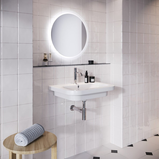 Сифон для раковини Ravak X01371 (пляшковий), Колір виробника: хром, фото , изображение 3