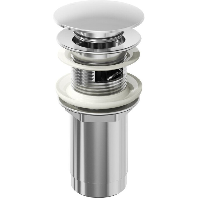 Донний клапан Ravak X01373 (з переливом), Колір виробника: хром, фото 