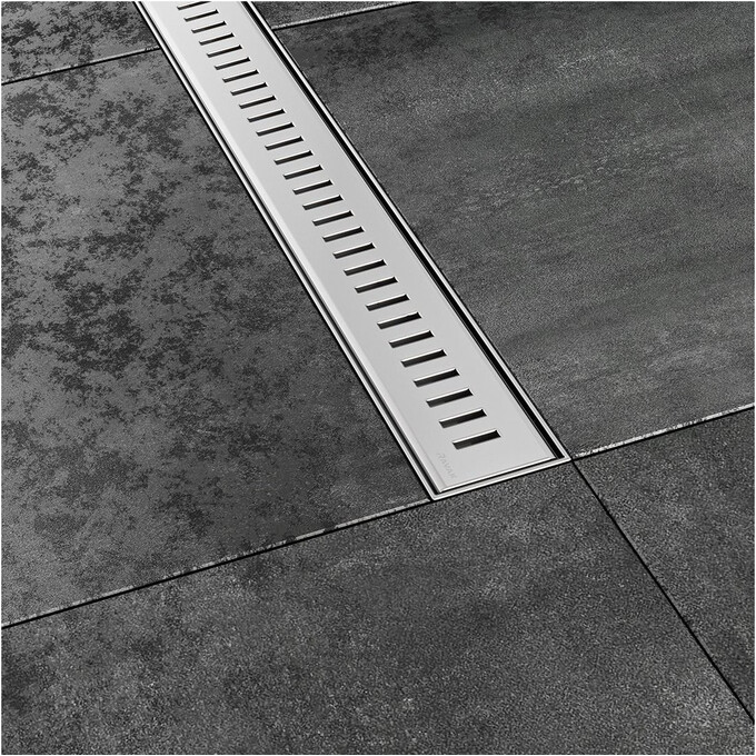 Душевой трап Ravak Zebra X01433 (75 см, нержавейка), Цвет производителя: нержавейка, Доступные размеры: 75, фото 2