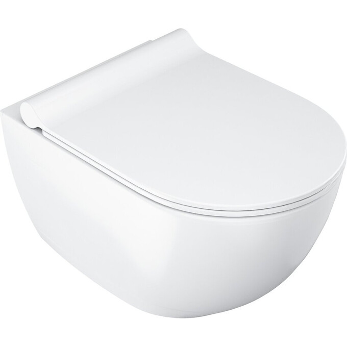 Безободковый подвесной унитаз Ravak Uni Chrome RimOff X01535 (без сиденья), фото 