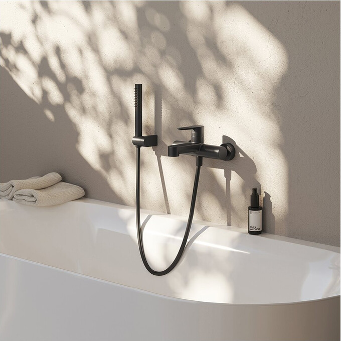 Держатель для душа Ravak Chrome 611.20BL (X07P639, черный), Цвет производителя: черный, фото 2