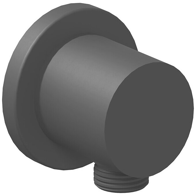 Подключение для душевого шланга Ravak 701.21BLM (X07P673, черное матовое), Цвет производителя: черный матовый, фото 