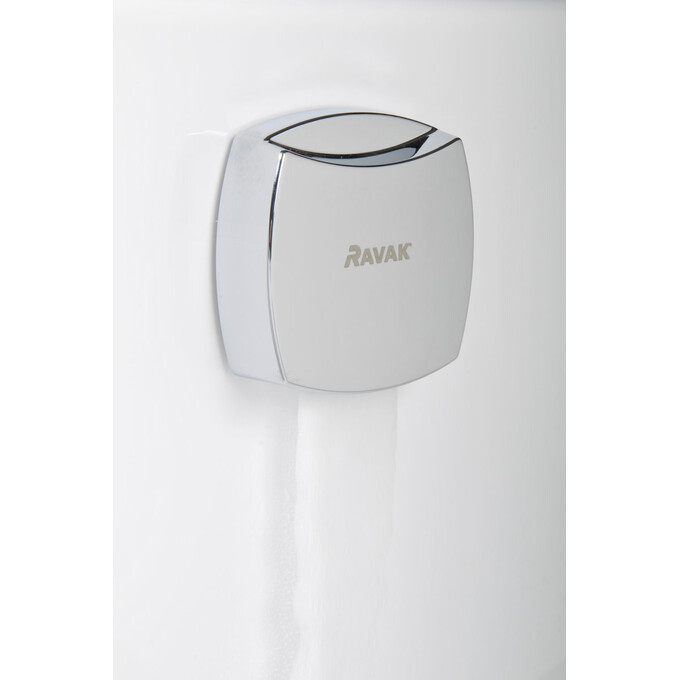 Сифон для ванны Ravak 800 C-C S/R chrome (X01505, с переливом, нажимной), фото 3