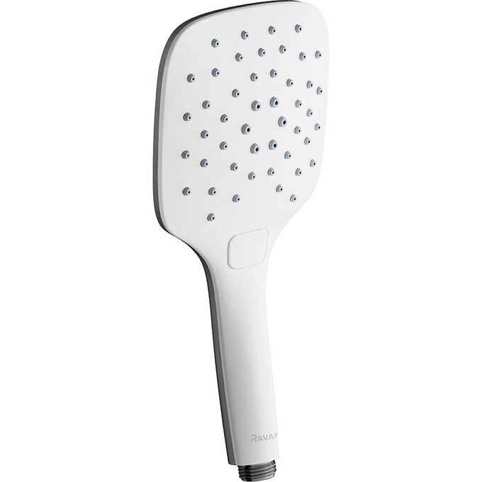 Лійка для душу Ravak 958.10CR/WH (X07P349, хром/біла, трирежимна), Колір виробника: хром, білий, фото 