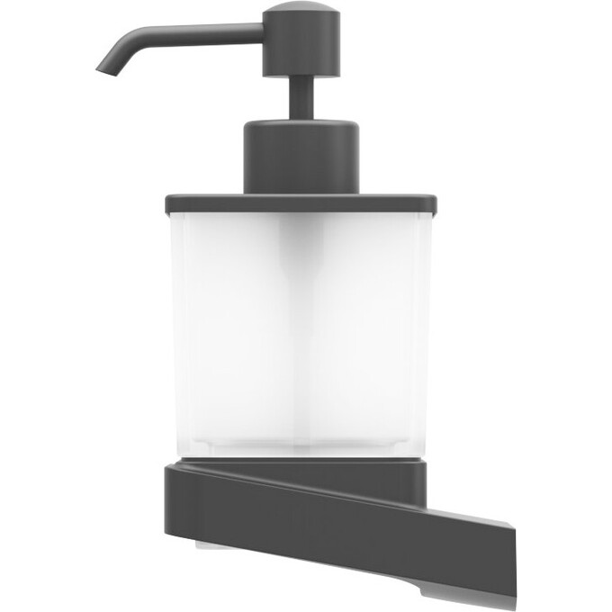 Дозатор для жидкого мыла Ravak 10° TD 231.20BL (X07P559, черный, настенный), Цвет производителя: черный, фото 4