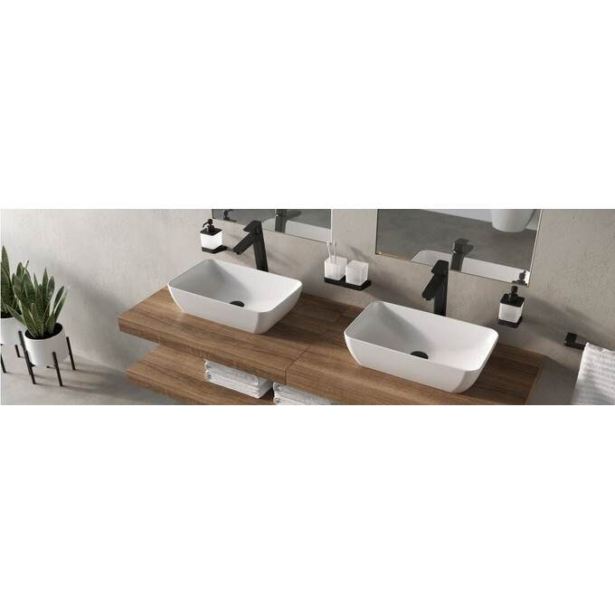 Дозатор для жидкого мыла Ravak 10° TD 231.20BL (X07P559, черный, настенный), Цвет производителя: черный, фото 3