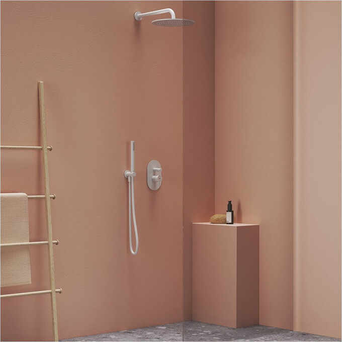 Подключение для душевого шланга Ravak 706.10WV (X07P684, белое матовое, с держателем), Цвет производителя: белый матовый, фото 2