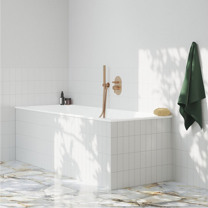 Лейка для душа Ravak 951.60RGB (X07P706, брашированное розовое золото, однорежимная), Цвет производителя: брашированное розовое золото, фото 4