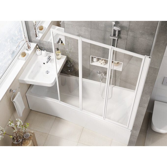 Акриловая ванна Ravak BeHappy II C941000000 (170x75 см, левая), Доступные размеры: 170 x 75 L, фото 2