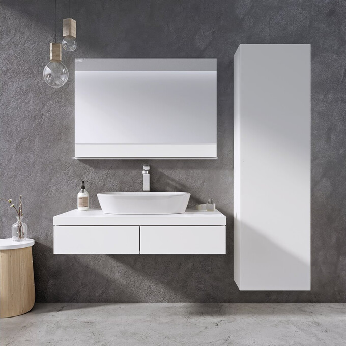 Пенал в ванную Ravak Formy SB 460 X000001260 (46 см, белый, подвесной), Доступные размеры: 46 x 160, Цвет производителя: белый, фото 2