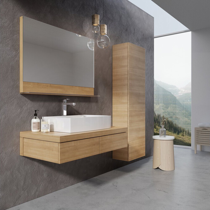 Пенал в ванную Ravak Formy SB 460 X000001261 (46 см, дуб, подвесной), Доступные размеры: 46 x 160, Цвет производителя: дуб, фото 3