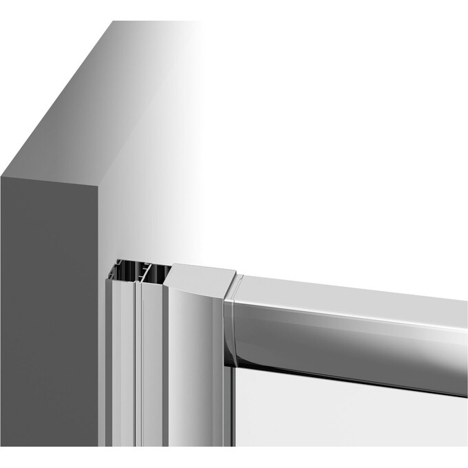 Душевая кабина Ravak Blix BLRV2K-110+BLRV2K-110 (1XVD0U00ZGSET110110, 110x110 см, стекло матовое, профиль сатин), Доступные размеры: 110 x 110, Цвет производителя: матовое стекло, отделка сатин, фото 7