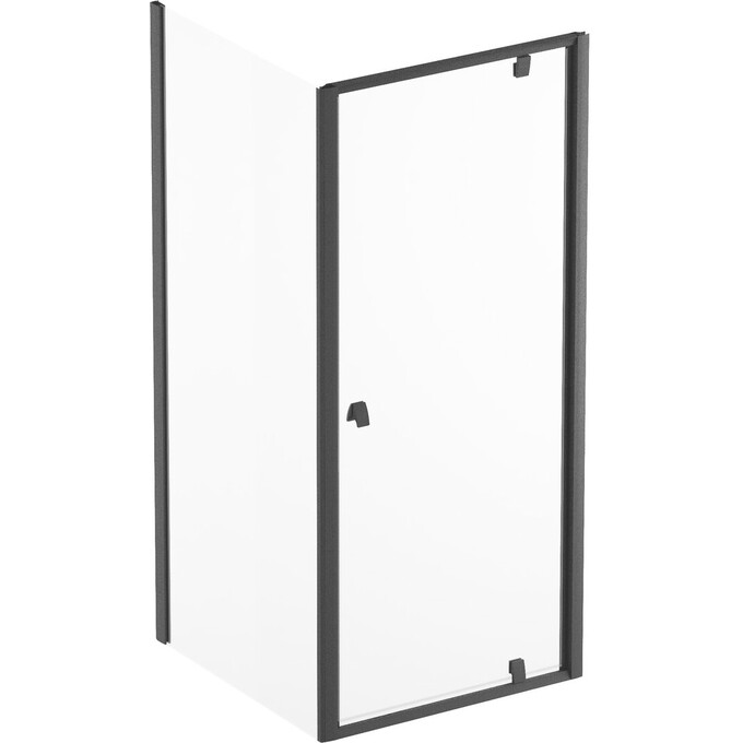 Душевая кабина Ravak Pivot PDOP1-80+PPS-100 (03G40300Z1SET80PPS100, 100х80 см, стекло прозрачное, профиль черный), Доступные размеры: 100 x 80, Цвет производителя: прозрачное стекло, отделка черная, фото 5