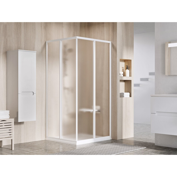 Дверь для душевой кабины Ravak Supernova SRV2-100 (14VA01O2ZG, 100 см, стекло матовое, профиль белый), Доступные размеры: 100, Цвет производителя: матовое стекло, отделка белая, фото 
