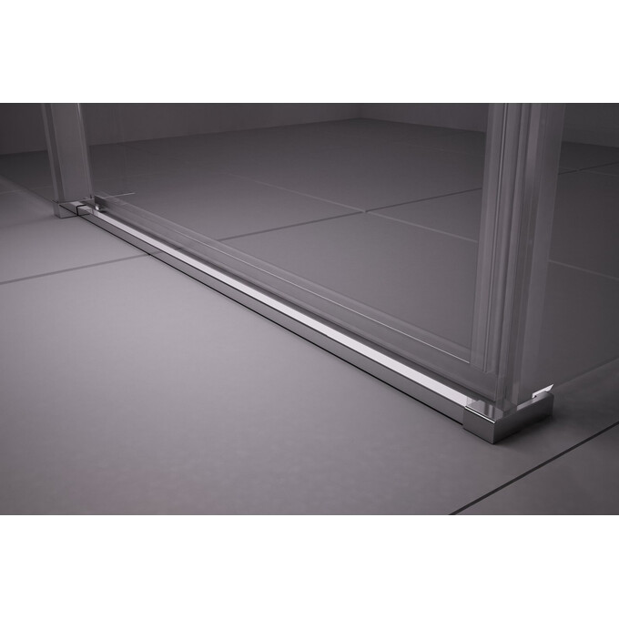 Душевые двери Ravak Matrix MSD2-120 L (0WLG0U00Z1, 120 см, стекло прозрачное, профиль сатин, левые), Доступные размеры: 120, Цвет производителя: прозрачное стекло, отделка сатин, Расположение проема (входа): справа, фото 2