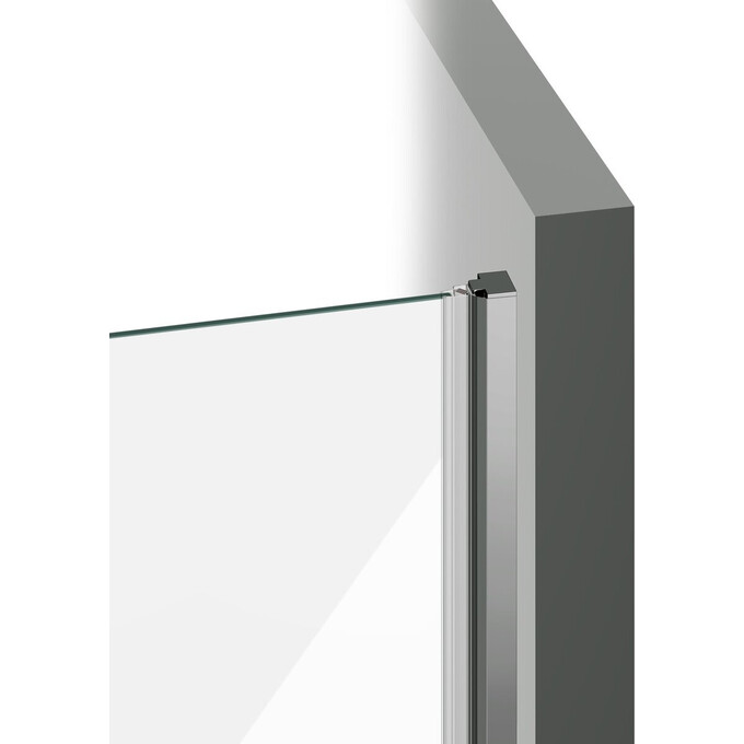 Душевые двери Ravak Cool! COSD2-110 (X0VVDCA00Z1, 110 см, стекло прозрачное, профиль хром), Доступные размеры: 110, Цвет производителя: прозрачное стекло, отделка хром, фото 3