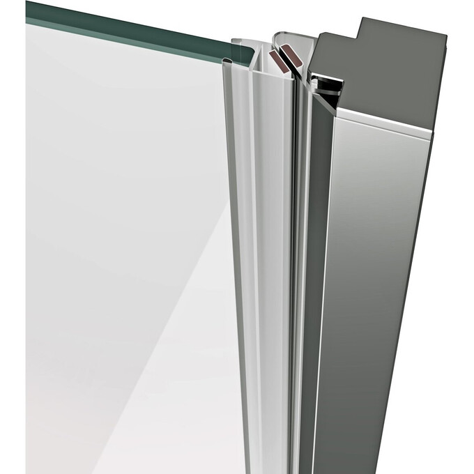 Душевые двери Ravak Cool! COSD2-110 (X0VVDCA00Z1, 110 см, стекло прозрачное, профиль хром), Доступные размеры: 110, Цвет производителя: прозрачное стекло, отделка хром, фото 4