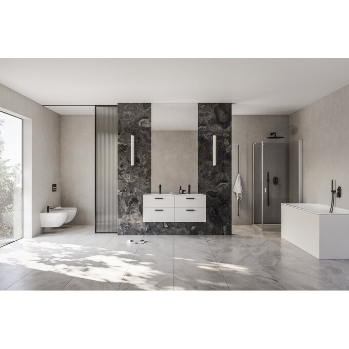 Умывальник Ravak Chrome 600 Slim XJG01160001 (60x49 см, белый), Доступные размеры: 60 x 49, Цвет производителя: белый глянец, фото 5