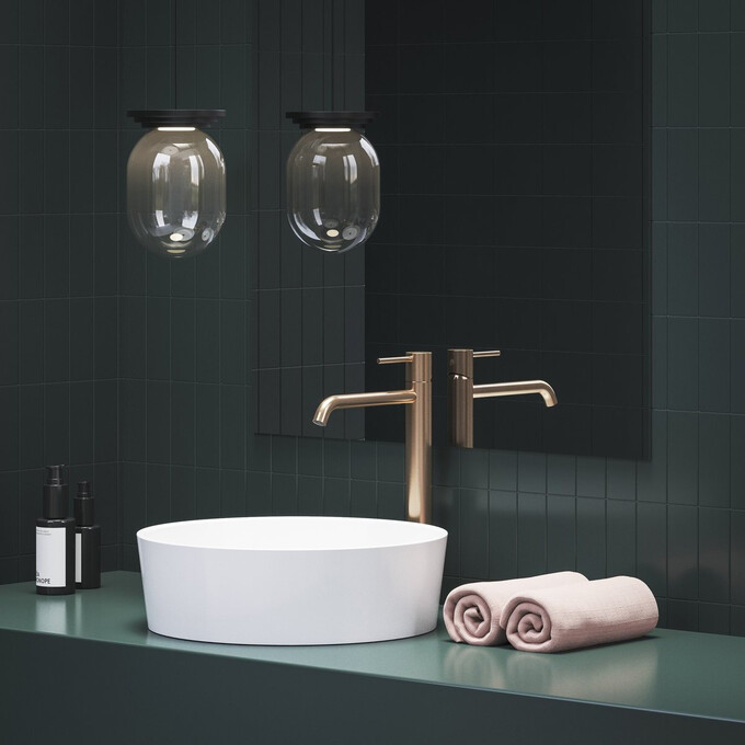 Умивальник Ravak Moon 1 XJN01300000 (40 см, білий глянсовий, чаша), фото , изображение 4